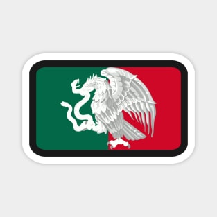 Reimagined Mexican Flag Magnet