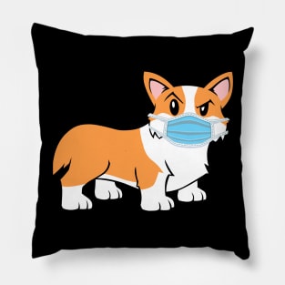 Pembroke Corgi Quarantine Mode Pillow