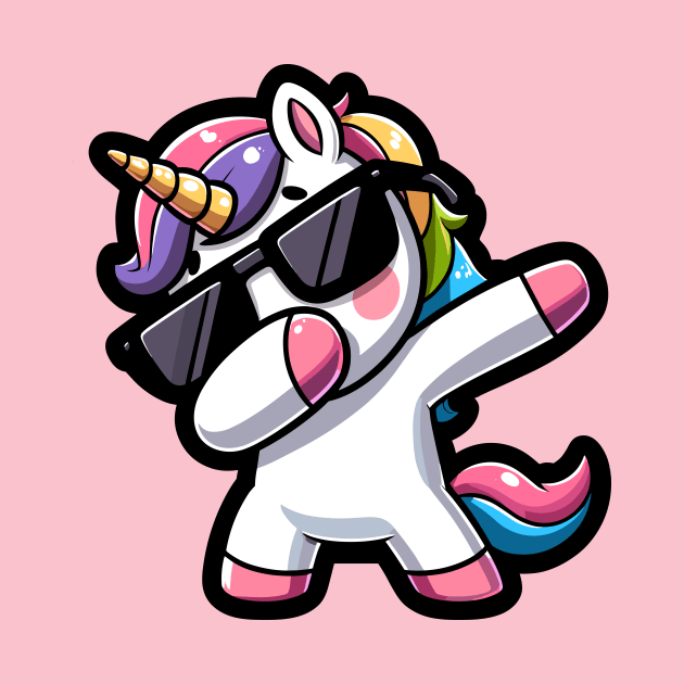 Dabbing Unicorn by Muslimory