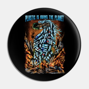 PLASTIC POLLUTION Pin