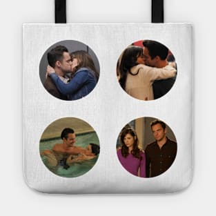 Nick and Jess Sticker Pack Tote