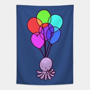 Balloon Octopus Tapestry