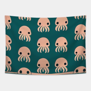 Octopus Wallpaper - Super Cute Colorful Cephalopod Pattern Tapestry