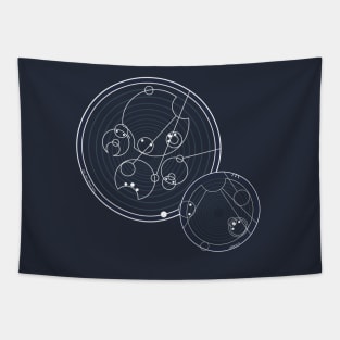 Doctor Who Gallifreyan - Run you clever boy, allons-y! Tapestry