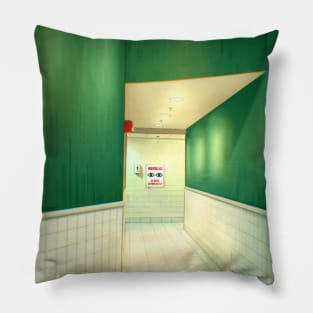 Liminal Space Hallway "Surveillance" Pillow