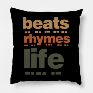 Beats Rhymes Life 35.0 Pillow