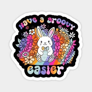 Have a groovy easter a fun easter day design Magnet