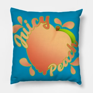 Juicy Peach Pillow