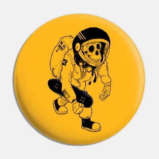 Be A HERO -Skate edition- BLACK Pin