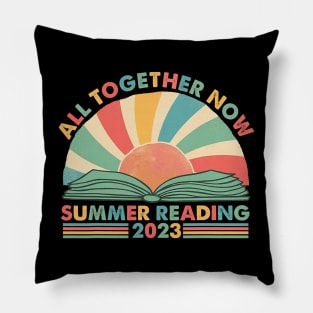 All Together Now Summer Reading 2023 Pillow