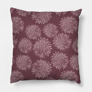 Dahlia Purple Pillow