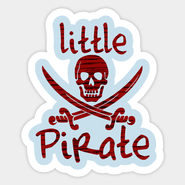 Pirate flag for little pirates - Little Pirate - Sticker