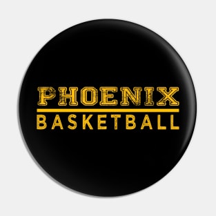 Awesome Basketball Phoenix Proud Name Vintage Beautiful Team Pin