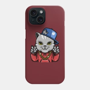 Gangsta Cat - Catsondrugs.com - catlover cats catsofinstagram catstagram catlife instagram instacat catoftheday catlovers meow kitten kitty kittens pet pets cute love catlove catloversclub Phone Case