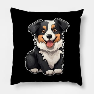 Cute Border Collie Dogs Funny Border Collie Pillow