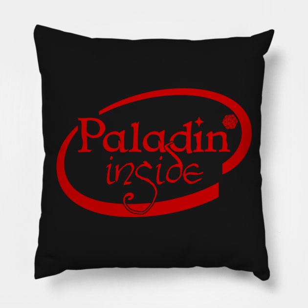 Paladin Inside Pillow by SimonBreeze