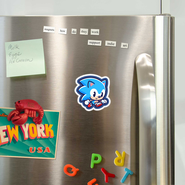 Sonic The Hedgehog by Riot! Sticker Co.