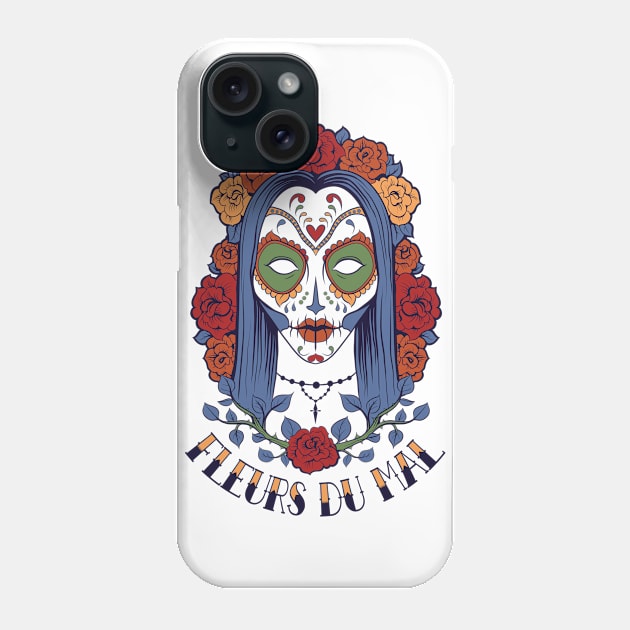 Fleurs Du Mal Phone Case by Designious