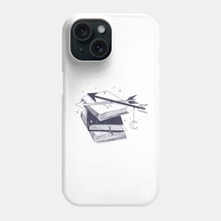 The magic books of a bookworm Phone Case