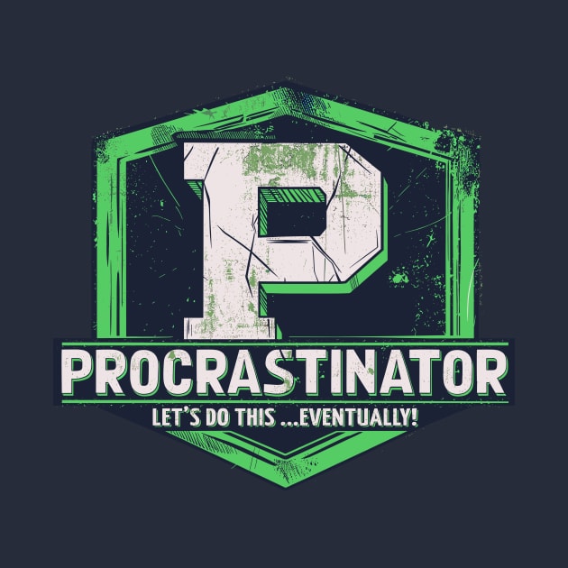 Procrastinator - The Procrastinating Superhero by emmjott