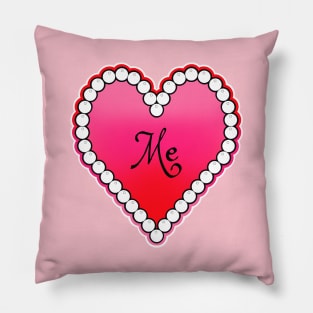 love yourself heart Pillow