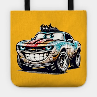 Funny chevy camaro Tote