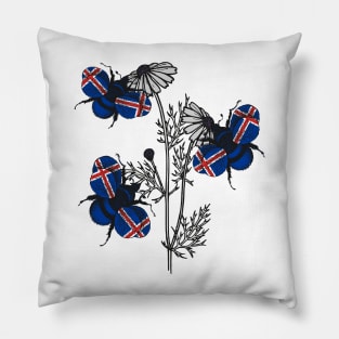 Iceland Bees Pillow