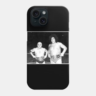 Woow!Dusty Rhodes and Andre The Giant Phone Case