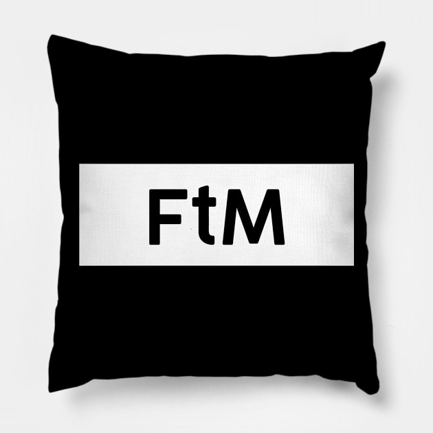 FtM Square Pillow by TheGentlemanPeacock