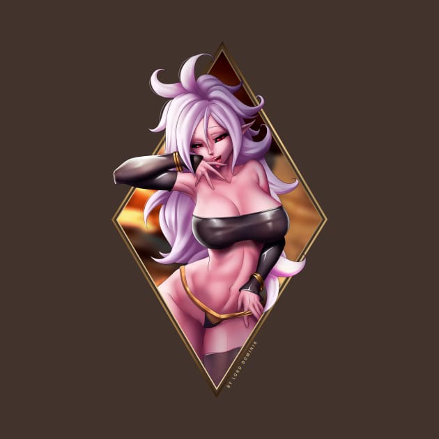 Android 21 Dragon Ball by DDxDD
