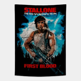 First Blood Vintage Tapestry