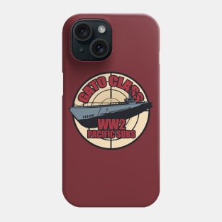 WW2 Gato Class Submarine Patch Phone Case