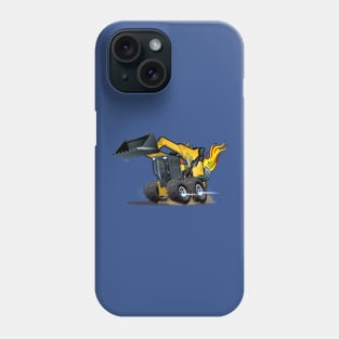 Cartoon Crazy Skid Steer Phone Case