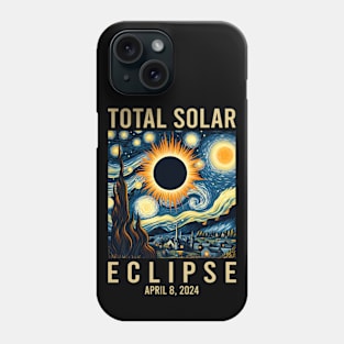 Solar Eclipse 2024 Total Solar Eclipse 4.08.24 Phone Case