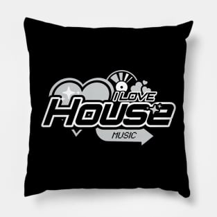 HOUSE  - I LOVE HOUSE Y2K (Grey) Pillow