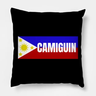 Camiguin Island in Philippines Flag Pillow