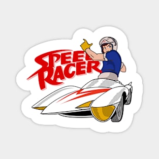 speed racer vintage Magnet