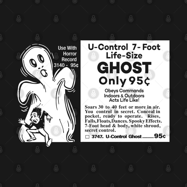 Life Size Ghost Comic Book Ad by Chewbaccadoll