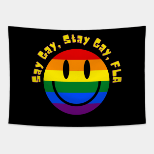 SAY GAY, STAY GAY, FLA Tapestry