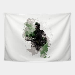 Rainbow Six Siege Capitao Tapestry