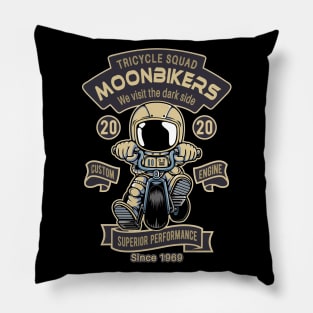 Tricycle Moon Bikers Pillow