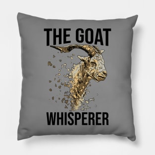 The Goat Whisperer Pillow