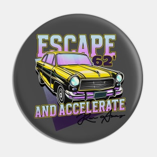 Classic Car Lovers Car Show Pin