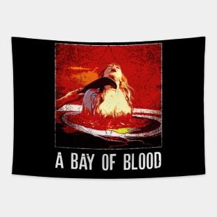 Bay Blood Brawlers Vintage Movie T-Shirt Collection Tapestry