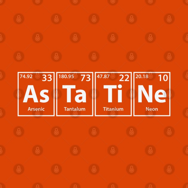 Astatine (As-Ta-Ti-Ne) Periodic Elements Spelling by cerebrands