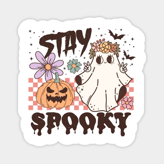 Halloween for women Stay spooky Magnet by Positively Petal Perfect 