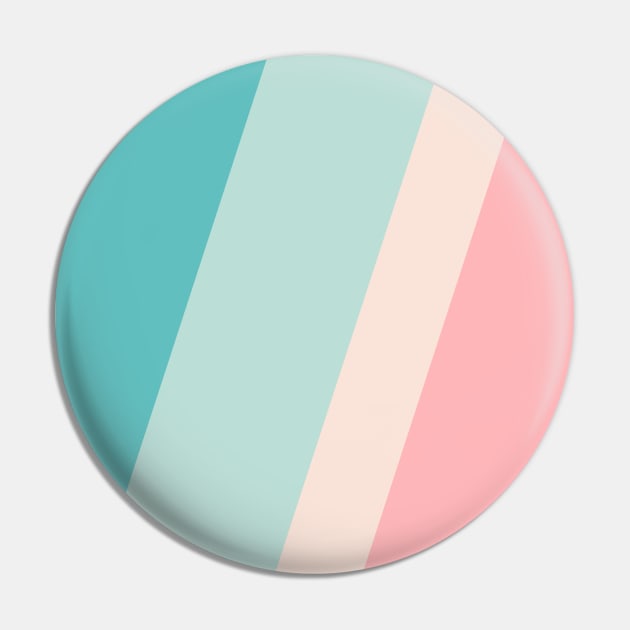 Pretty Pastel Stripes Pin by NewburyBoutique