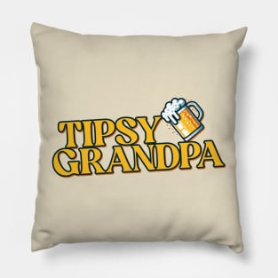 Tipsy Grandpa Pillow