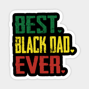 Best Black Dad Ever, Black Dad Magnet