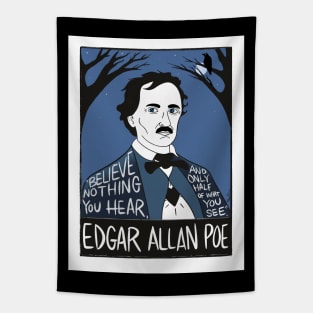 Edgar Allan Poe Tapestry